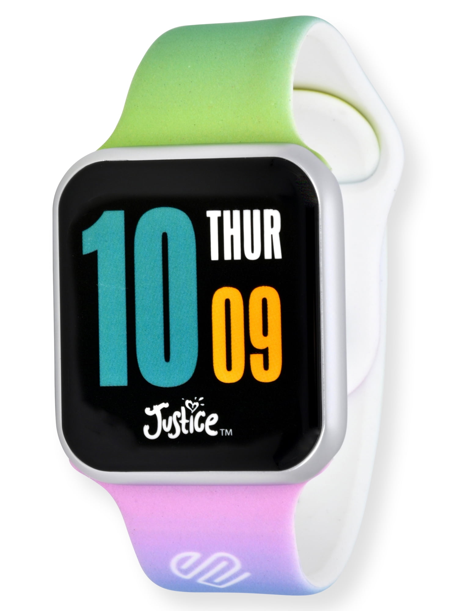 Justice Unisex Smartwatch Ombre Strap One Size (JSE4105WM)
