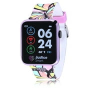 Justice Unisex Tween Smart Watch with Silicone Strap in Butterfly Tie Dye (JSE4203WMC)