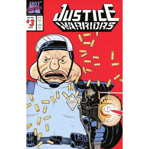 Justice Warriors #3B VF ; Ahoy Comic Book
