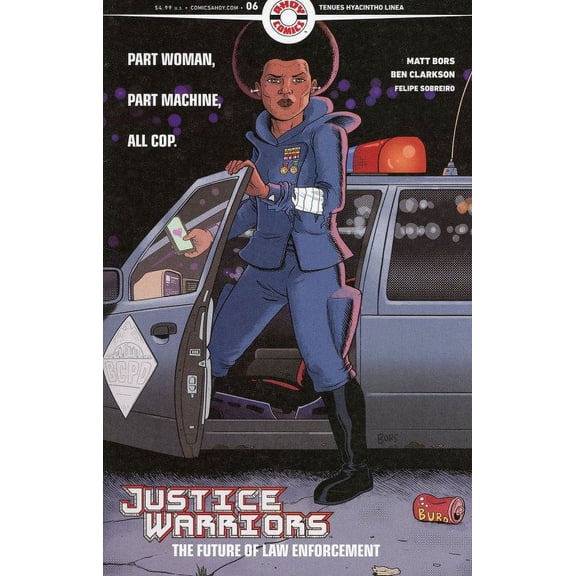 Justice Warriors #6B VF ; Ahoy Comic Book
