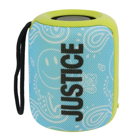 Justice Wireless Speaker- BLUE PAISLEY PRINT