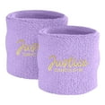 thumbnail image 1 of Justice Wrist Sweatbands, Lavender, 2 Pack, 1 of 1