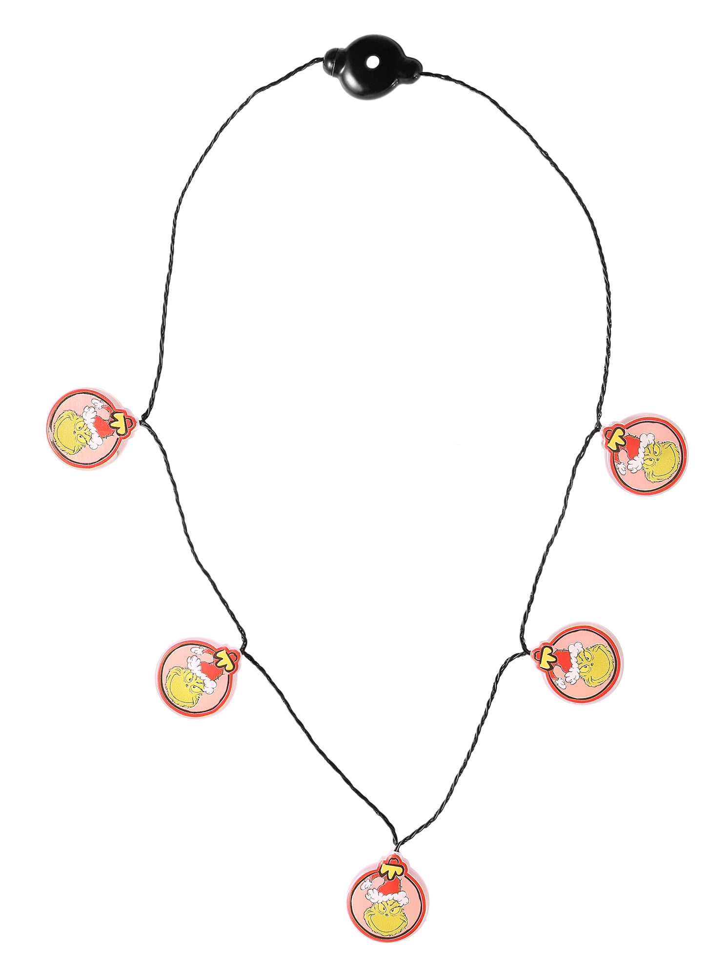 Justice X Grinch Light Up Necklace All Ages-Unisex