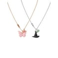 thumbnail image 1 of Justice X Wicked Elphaba and Glinda, Girl's BFF Necklace Set-Tween, 1 of 5