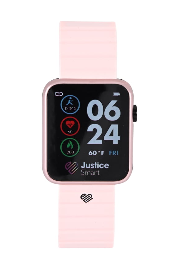 iTime Unisex Child Smart Watch with Blush Metal Magnetic Strap and Blush Case 42mm