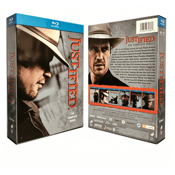 Justified The Complete Series Seasons 1-6 (BR) 12Disc Box Set Movies