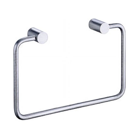Justime USA Still One Towel Ring (Stainless Steel)