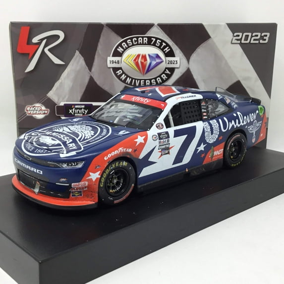 Justin Allgaier 2023 Unilever Military Charlotte Race Win 1:24 Autographed Diecast