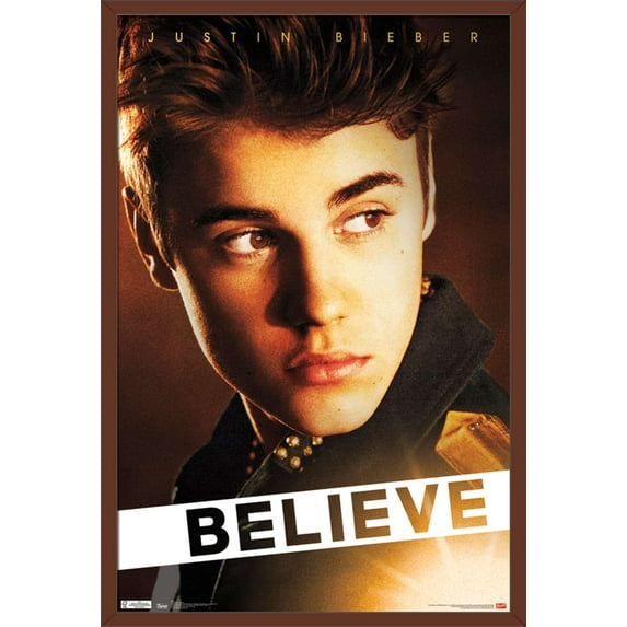 Justin Bieber - Believe Wall Poster, 22.375" x 34", Framed