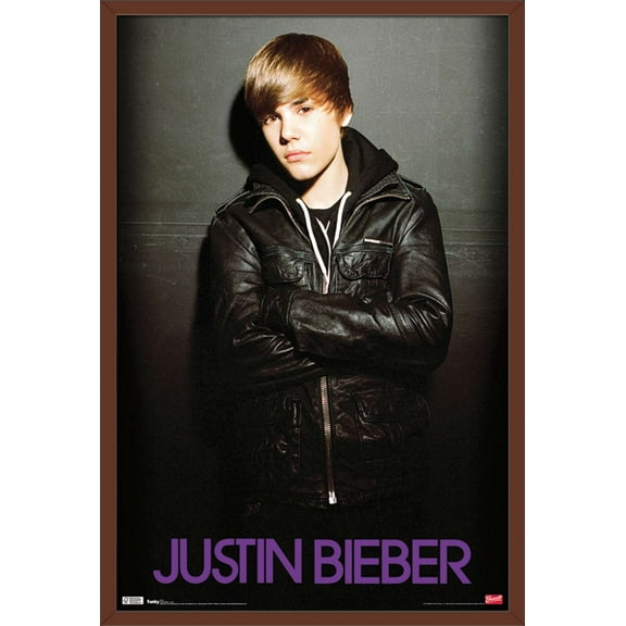Justin Bieber - Love Wall Poster, 22.375" x 34", Framed