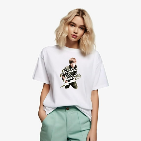 Justin Bieber My World Tour 10 T-Shirt Pop Star Merch, for men & women, up to size 5XL