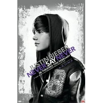 Justin Bieber - Never Say Never Wall Poster, 22.375" x 34"