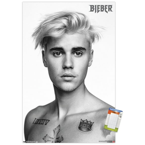 Justin Bieber - Pinup Wall Poster, 14.725" x 22.375"