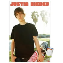 Justin Bieber - Skateboard Wall Poster, 14.725" x 22.375"