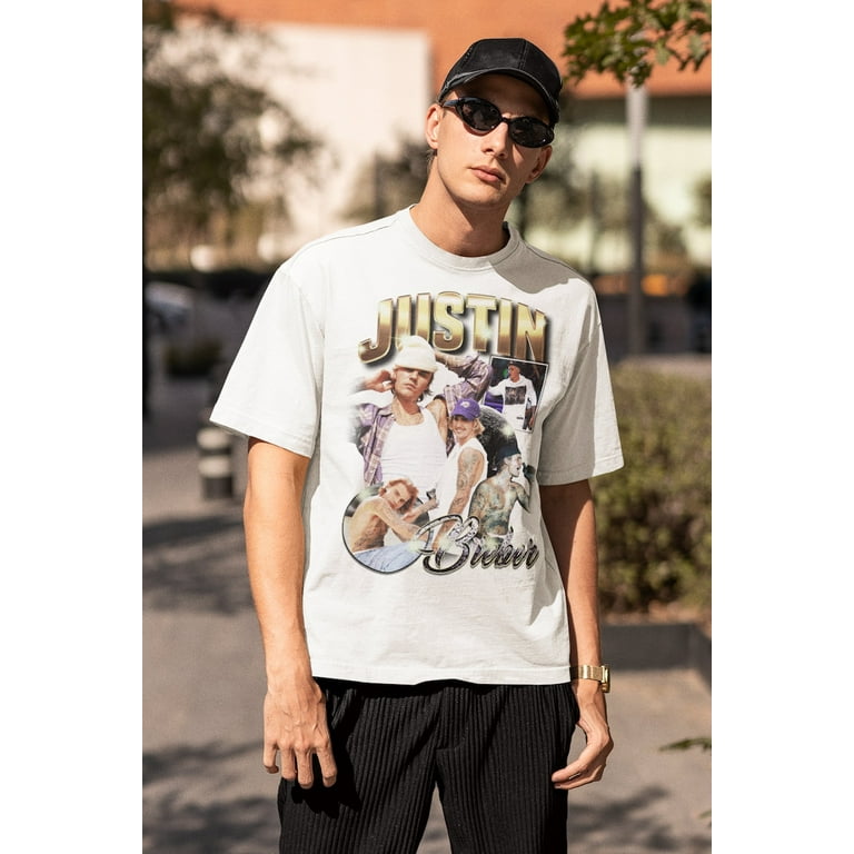 Justin bieber t shirt style hot sale
