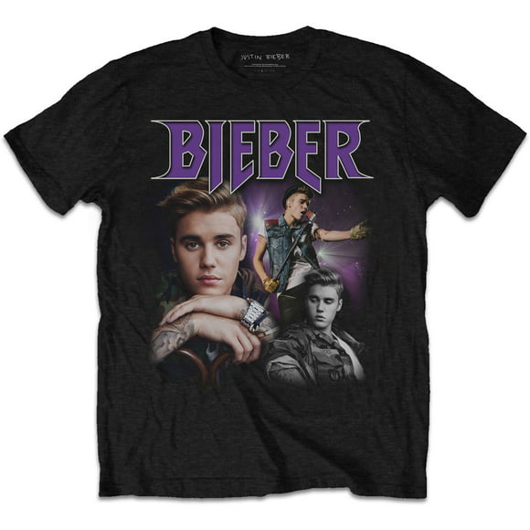 Justin Bieber Unisex T-Shirt JB Homage (Small)