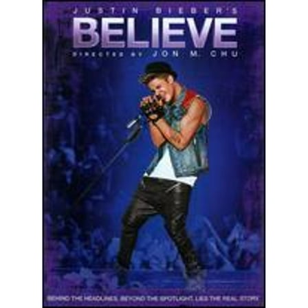 Pre-Owned Justin Bieber's Believe (DVD 0025192230752) directed by Jon M. Chu