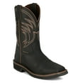 thumbnail image 1 of Justin Boot Company Men`s Justin Widowmaker 11In Black Top Square Work Boot Black 10.5 D, 1 of 5