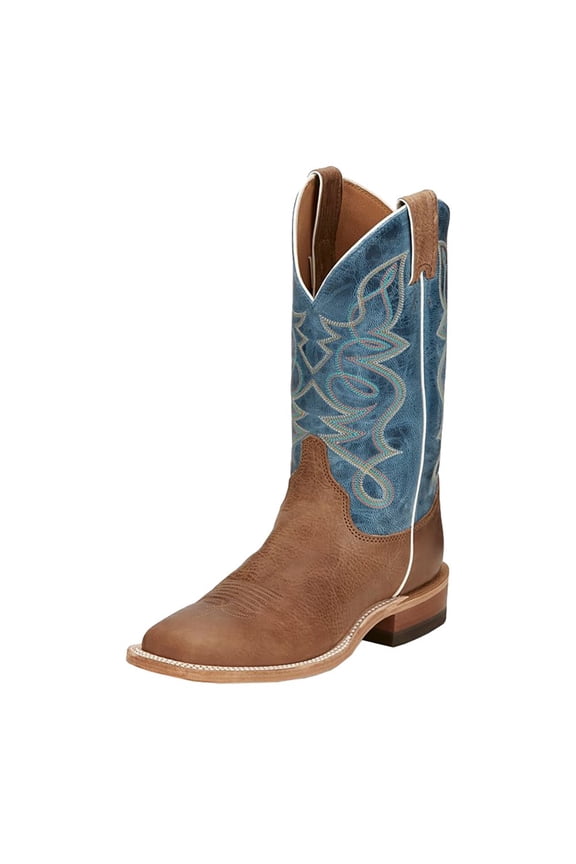 Boot Company Womens Bent Rail Moore Arizona Mocha Cowgirl Boots 7 B