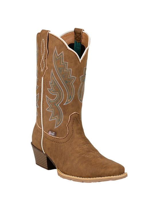 Boot Company Womens Women`s Justin Gypsy Dezi 10In Cowhide Top Boot 7 B Brown