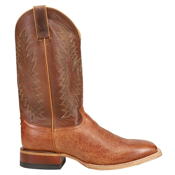 Justin square toe ostrich boots new arrivals
