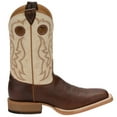 thumbnail image 1 of Justin Boots Mens Caddo Square Toe Cowboy  Mid Calf Dress Boots, 1 of 5