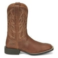 thumbnail image 1 of Justin Boots Mens Canter 11 Inch Square Toe Cowboy  Mid Calf Boots, 1 of 5