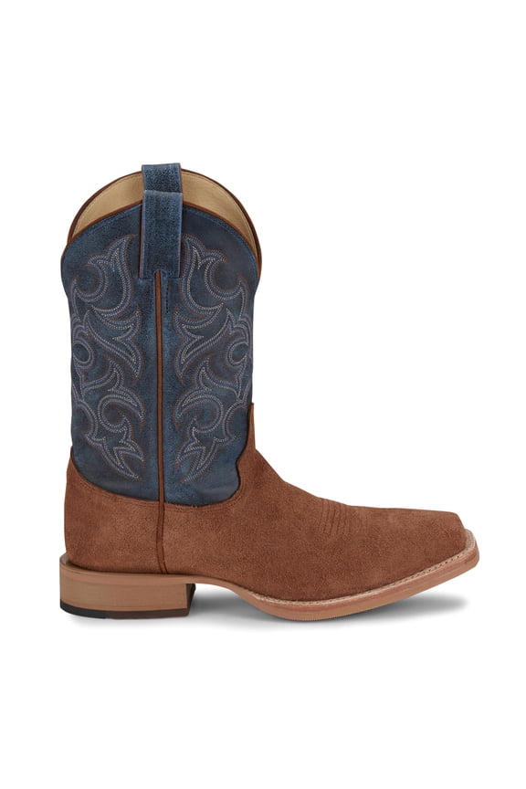 Boots Mens Fergus 11 Inch Roughout Square Toe Cowboy Mid Calf Boots