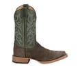 thumbnail image 1 of Justin Boots Mens Fergus Roughout Square Toe Cowboy  Mid Calf Boots, 1 of 7
