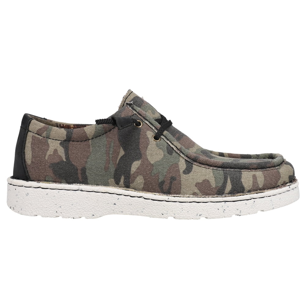 mens camo slip on shoes