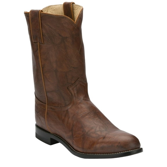 Justin Men's Classics Deerlite  Western Boot  Chestnut 8.5 EE  US