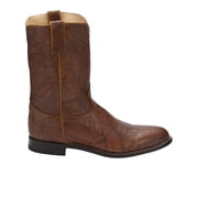 Justin Boots Mens Jackson Round Toe Roper Mid Calf Boots