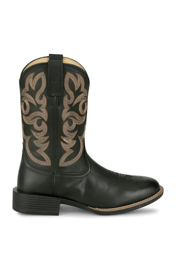 Boots Mens Jasper 11 Inch Round Toe Cowboy Mid Calf Boots
