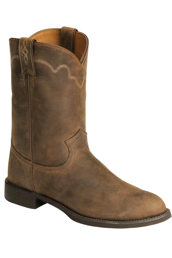 Boots Mens Jeb Round Toe Roper Mid Calf Boots