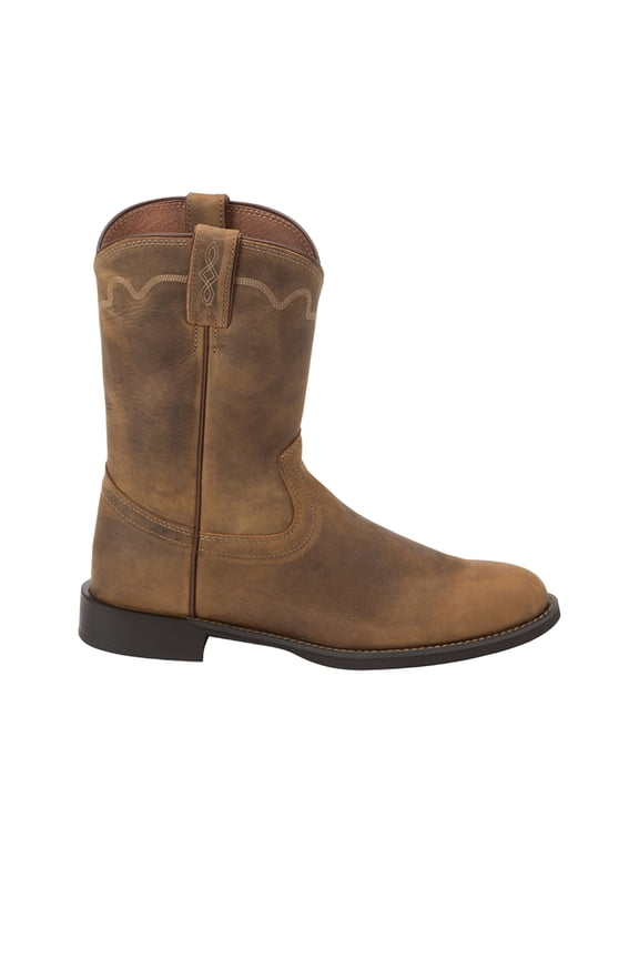 Boots Mens Jeb Round Toe Roper Mid Calf Boots