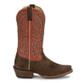 thumbnail image 1 of Justin Boots Mens Jimmy Medium Square Toe Embroidered Cowboy  Mid Calf Boot, 1 of 5