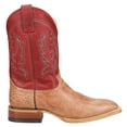 thumbnail image 1 of Justin Boots Mens Mclane Smooth Ostrich Square Toe Pull On Cowboy  Mid Calf, 1 of 5