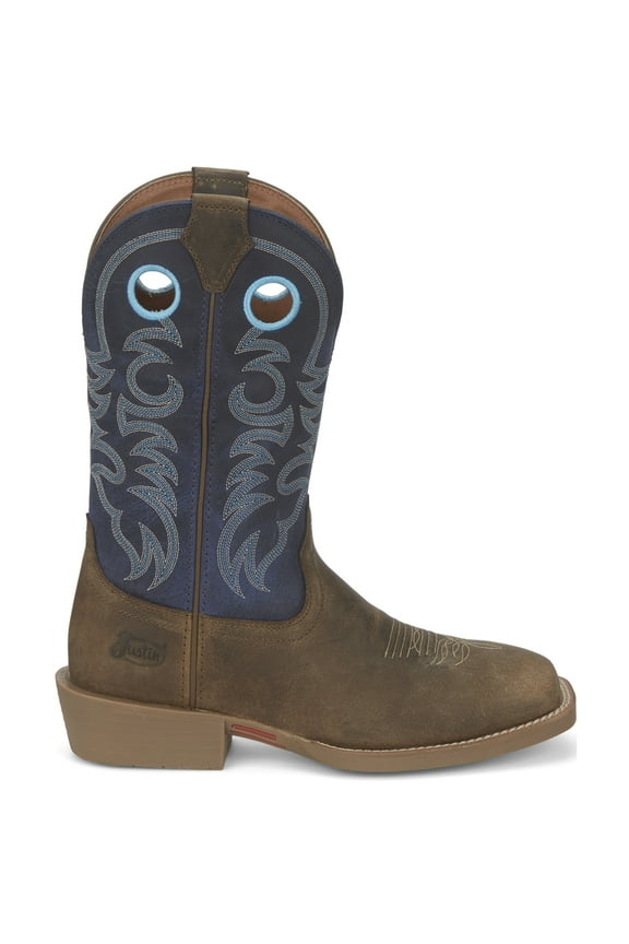 Boots Mens Muley 12 Inch Square Toe Cowboy  Mid Calf Boots