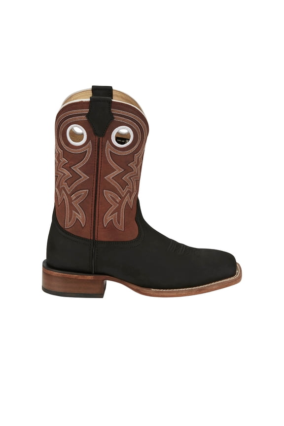 Boots Mens News Wide Embroidered Square Toe Cowboy Mid Calf Boots