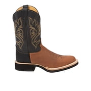 Justin Boots Mens Paluxy Round Toe Cowboy Mid Calf Boots