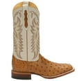 thumbnail image 1 of Justin Boots Mens Pascoe 13 Inch Full Quill Ostrich Square Toe Cowboy  Mid, 1 of 5