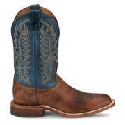 Justin Boots Mens Poston Square Toe Cowboy Mid Calf Boots
