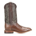 thumbnail image 1 of Justin Boots Mens Rancher 12 Inch Full Quill Ostrich Square Toe Cowboy  Mid, 1 of 5