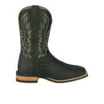 thumbnail image 1 of Justin Boots Mens Rustle 11 Inch Embroidered Square Toe Pull On Cowboy  Mid, 1 of 5