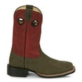 thumbnail image 1 of Justin Boots Mens Show Stopper 11 Inch Square Toe Cowboy  Mid Calf Boots, 1 of 5