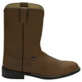thumbnail image 1 of Justin Boots Mens Temple Round Toe Cowboy  Mid Calf Boots, 1 of 5