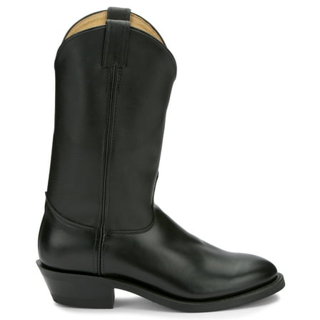 Justin Boots Mens Tobias Round Toe Cowboy  Mid Calf Boots