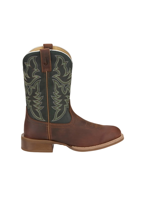 Boots Mens Wild Bill Round Toe Pull On Cowboy  Mid Calf Boots