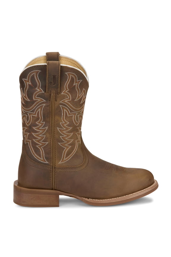 Boots Mens Wild Bill 11 Inch Round Toe Cowboy  Mid Calf Boots