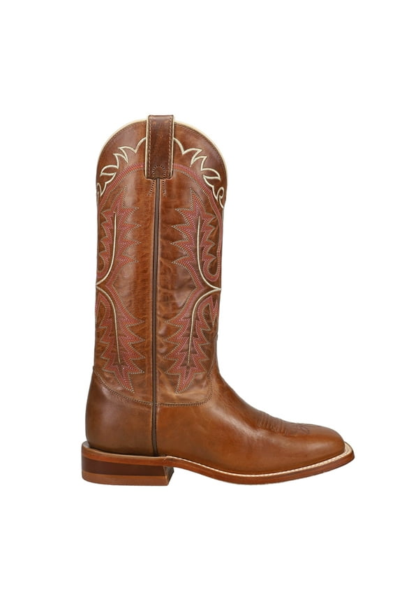 Boots Womens Classics Stella Embroidered Wide Square Toe Cowboy Mid